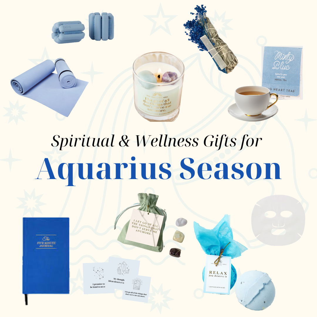 Spiritual and Wellness Gifts for Aquarius Season  (Jan 20 - Feb 18)