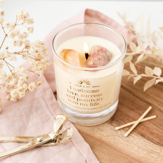 Unlocking Abundance: Manifestation with Crystals, Journaling & Affirmation Candles