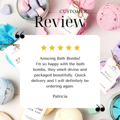 Enjoy the Magic Christmas Bath Bomb - Vanilla Scent