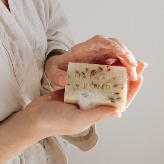 Unwind Calming White Kaolin Clay Lavender Soap Bar