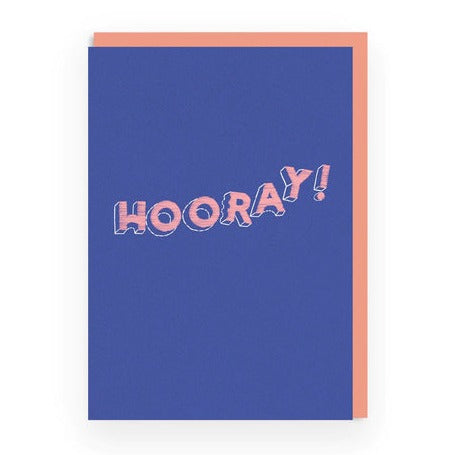 Hooray Greeting Card