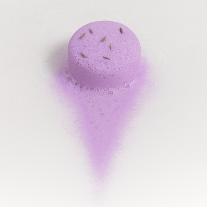 Relax Aromatherapy Shower Steamer in Box - Clary Sage, Lemon, Lavender and Lavender Seeds