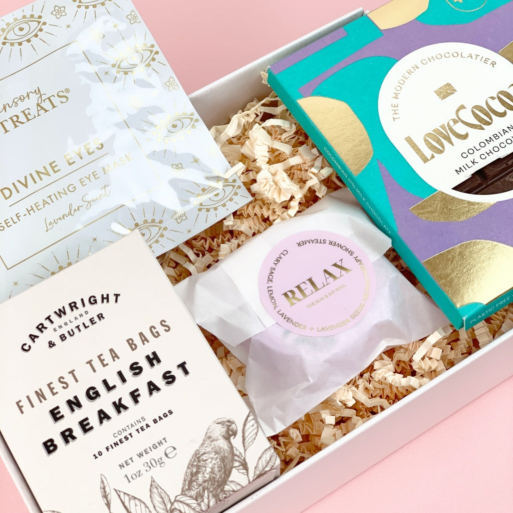 Relaxation Self-care Gift Box - Indulgent Pampering Set