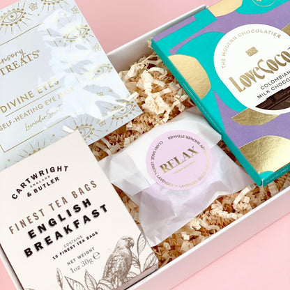 Relaxation Self-care Gift Box - Indulgent Pampering Set