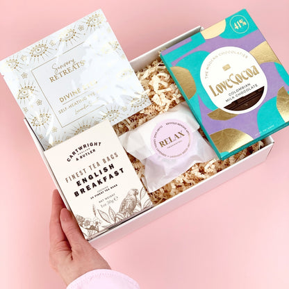 Relaxation Self-care Gift Box - Indulgent Pampering Set