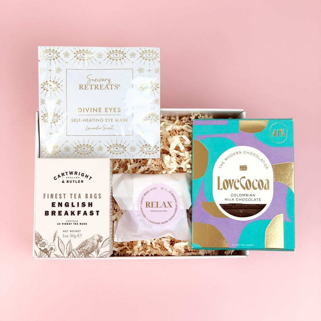 Relaxation Self-care Gift Box - Indulgent Pampering Set