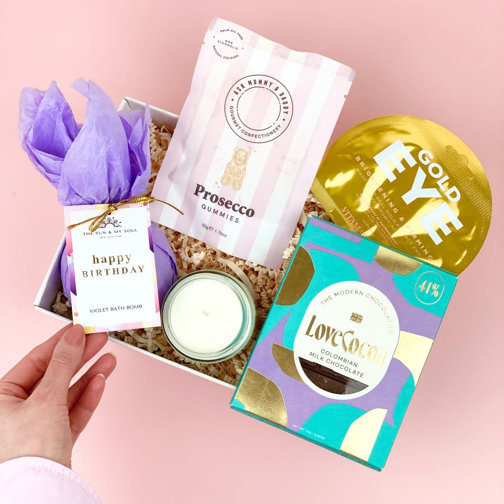 Happy Birthday Gift Box - Luxury Self-Care & Treats