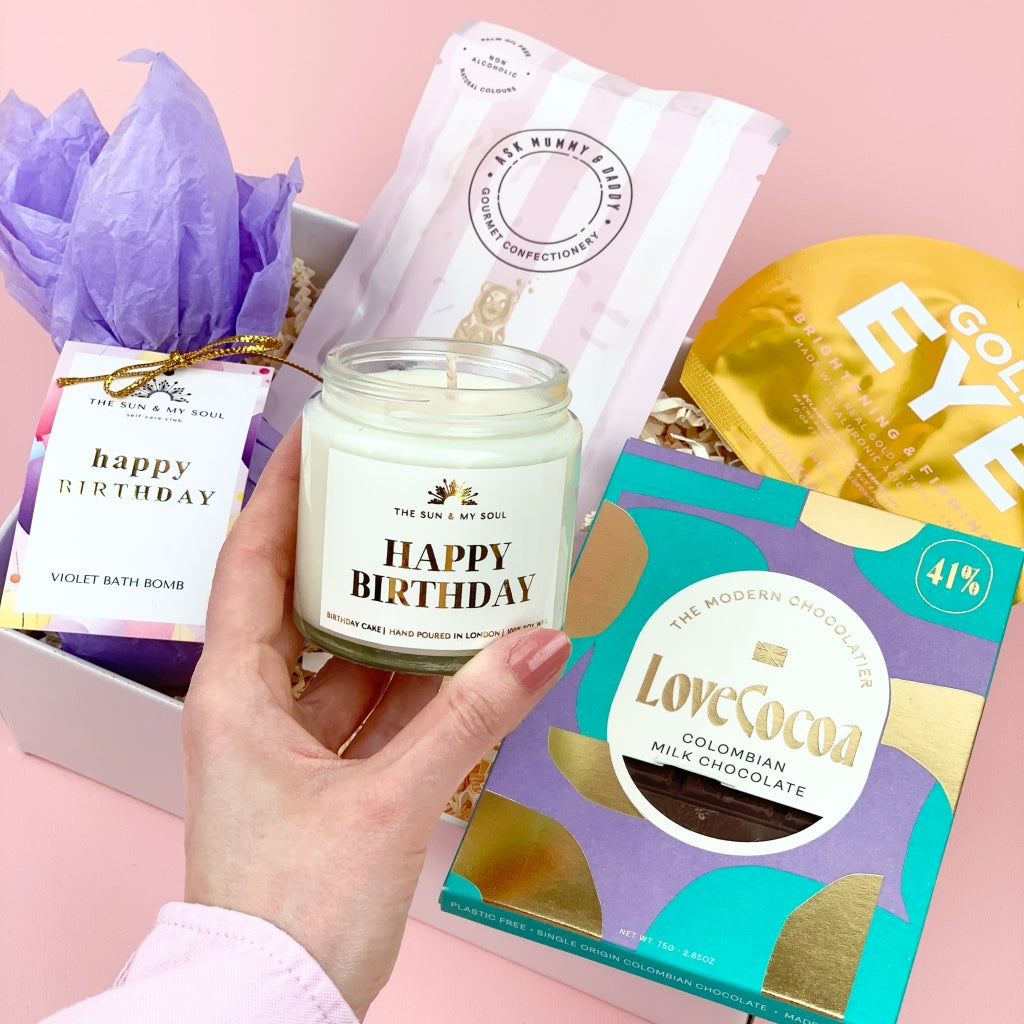 Happy Birthday Gift Box - Luxury Self-Care & Treats
