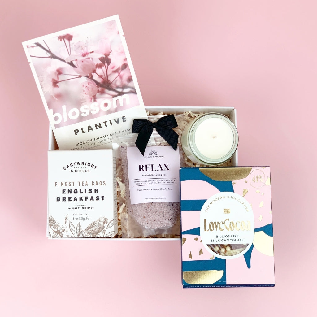 Sending Hugs Thinking of You Gift Box - Self-Care & Comfort Gift