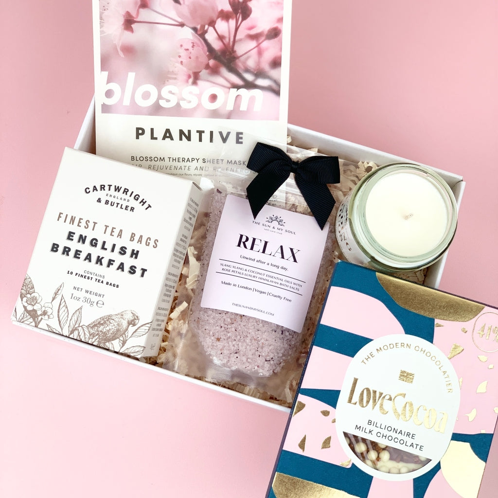 Sending Hugs Thinking of You Gift Box - Self-Care & Comfort Gift