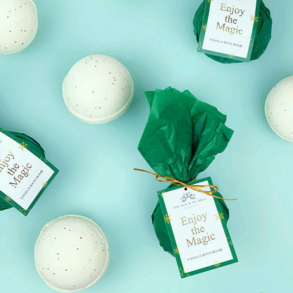 Enjoy the Magic Christmas Bath Bomb - Vanilla Scent