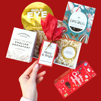 Merry and Bright Christmas Gift Box