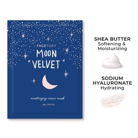 Moon Velvet Moisturising Cream Sheet Face Mask