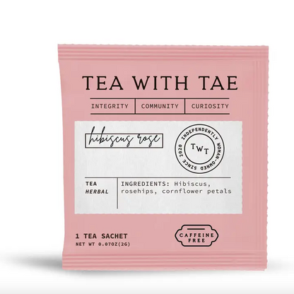 Hibiscus Rose Herbal Tea – A Floral & Refreshing Wellness Blend