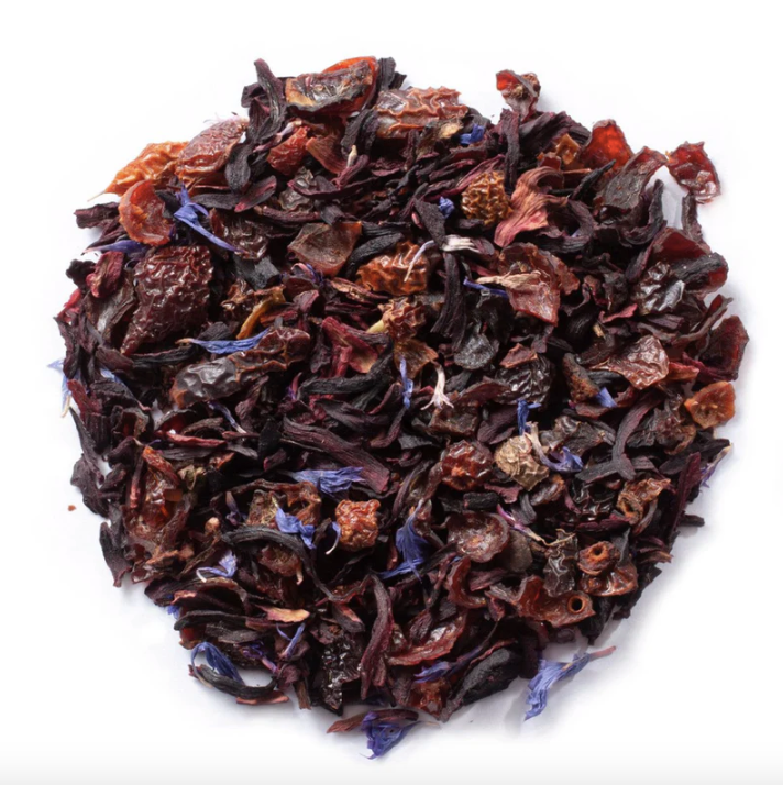 Hibiscus Rose Herbal Tea – A Floral & Refreshing Wellness Blend
