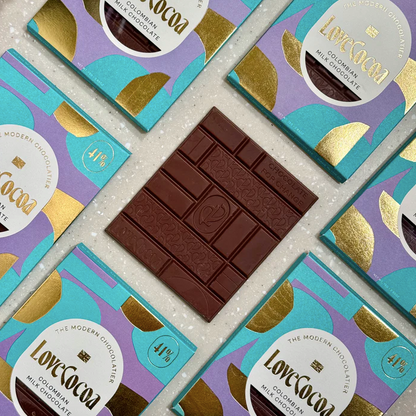 Colombian Single Origin Milk Chocolate Bar