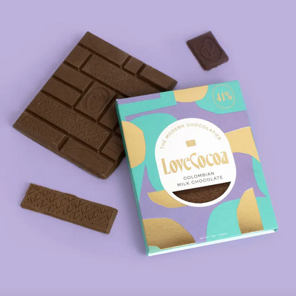 Colombian Single Origin Milk Chocolate Bar