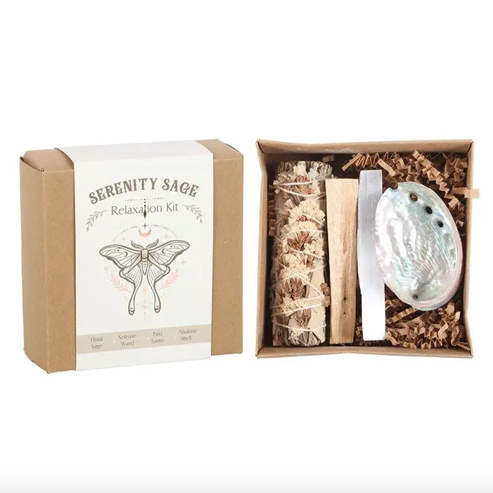 Serenity Sage Relaxation Smudge Kit