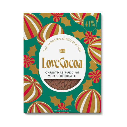 Christmas Pudding Milk Chocolate Bar