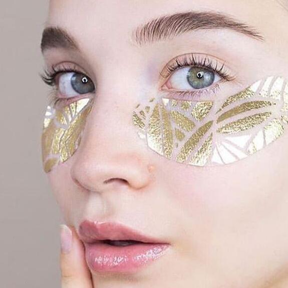 24 Karat Infused Gold Under Eye Sheet Mask - Brighten and Firm