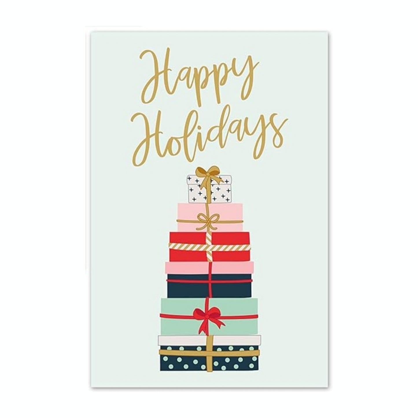 Happy Holidays Christmas Greeting Card