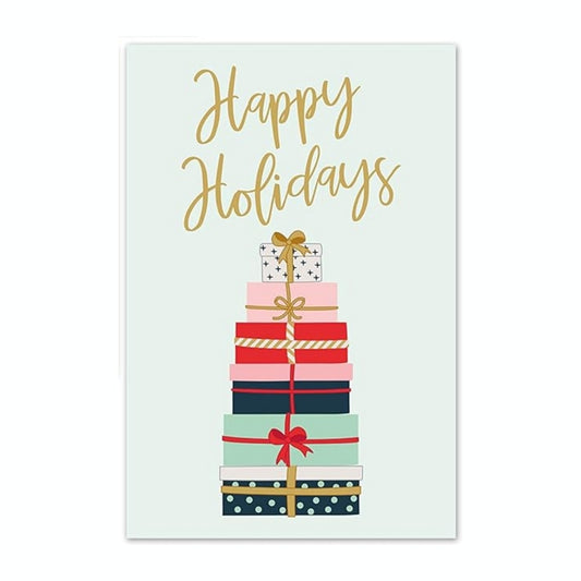 Happy Holidays Christmas Greeting Card