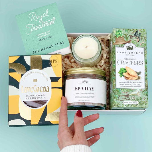 Home Spa - Relax and Indulge Luxury Self-care Gift Box