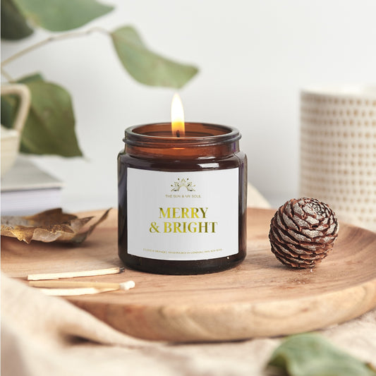 Merry and Bright - Clove Orange Scented Soy Candle⎜Limited Edition Christmas Candle