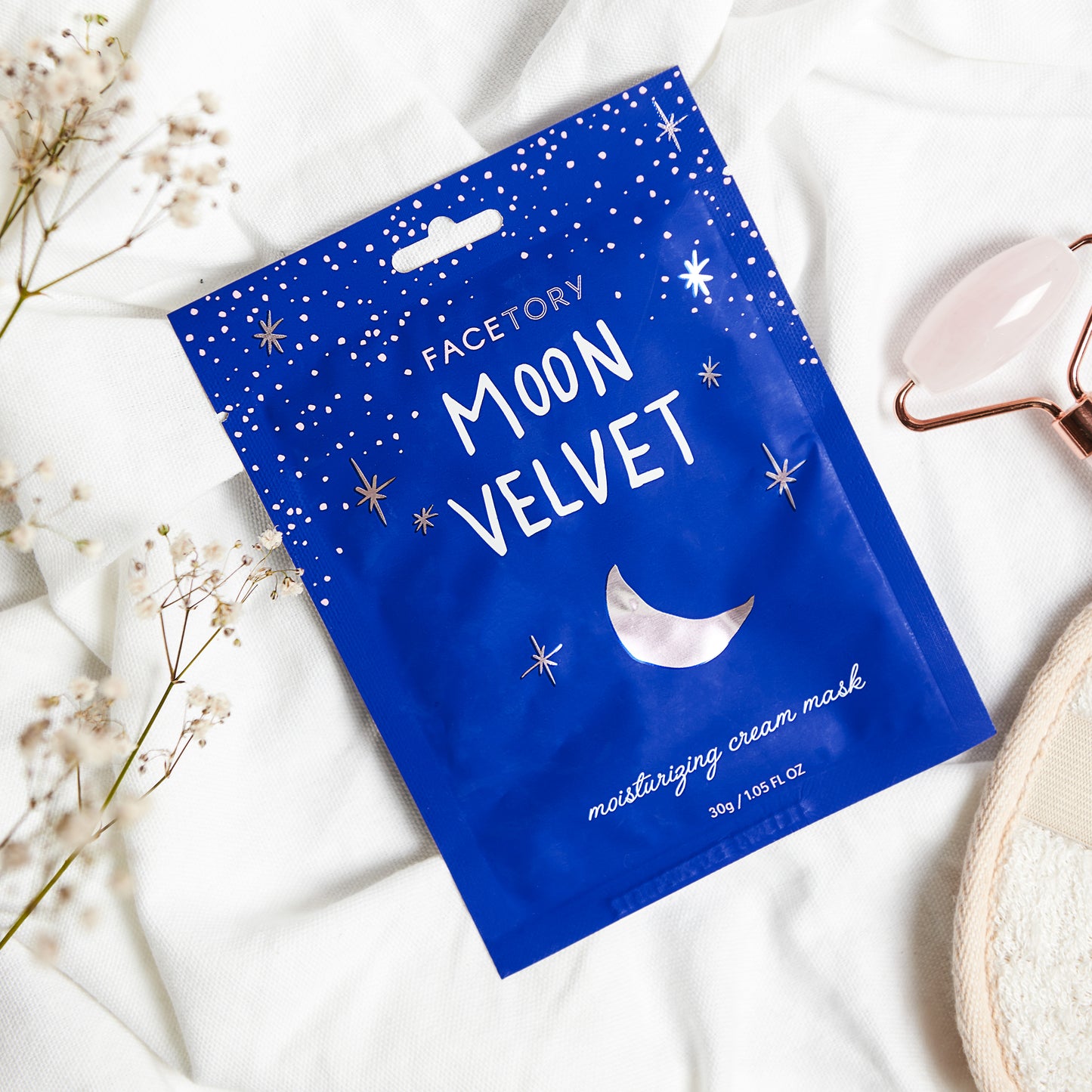 Moon Velvet Moisturising Cream Sheet Face Mask