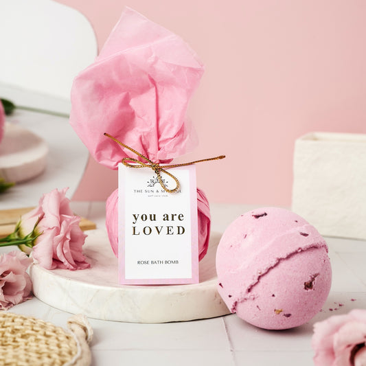 You Are Loved - Self-love Rose Bath Bomb